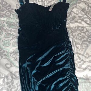 Women’s short velvet dress